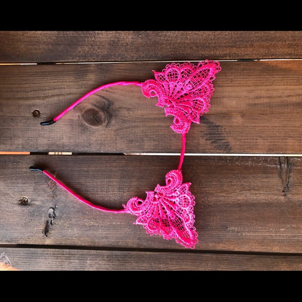 CAT EAR HEADBAND SET